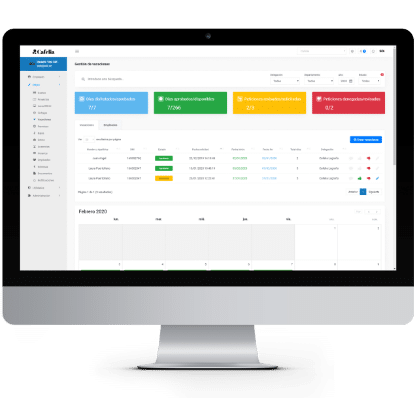 Aplicación en ordenador